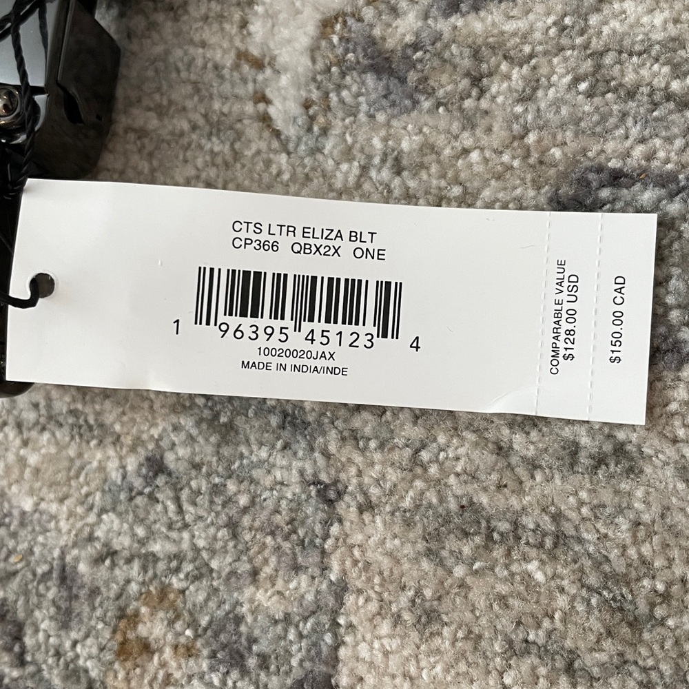 Coach Signature Buckle Cut to Size Reversible Eliza Belt Olive Green 42” CP366 - Picture 2 of 9